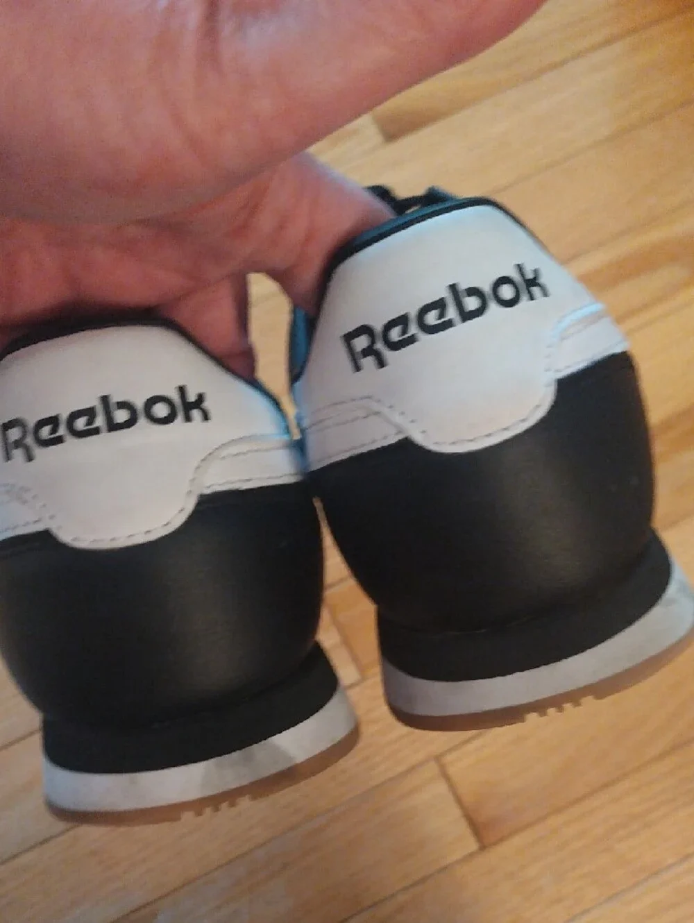 Reebok Campio XT Black and White Men's Athletic Sneakers